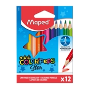 Bojice Maped Color'peps Star Mini, 12 komada