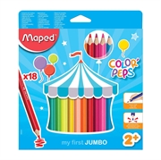 Bojice Maped Color'peps Maxi, 18 komada