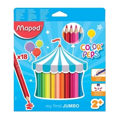 Bojice Maped Color'peps Maxi, 18 komada