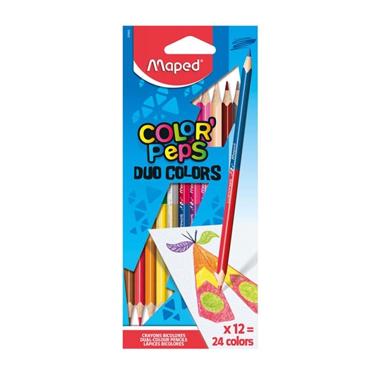 Bojice Maped Color'peps Duo, 12 komada