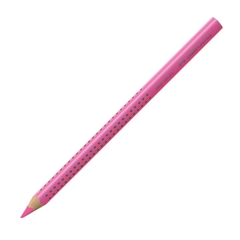 Bojica Faber-Castell Fluo Grip Jumbo, ružičasta