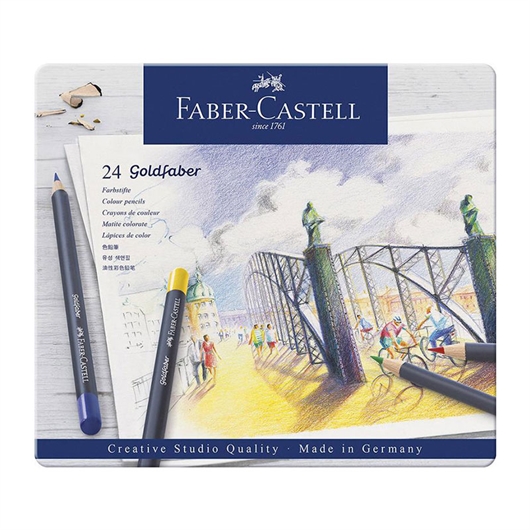 Bojice Faber-Castell Goldfaber Parmanent, 24 komada