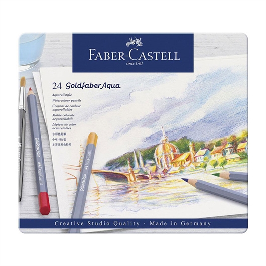 Bojice Faber-Castell Goldfaber Aqua, 24 komada