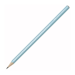Grafitna olovka Faber-Castell Sparkle, tirkizna