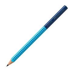 Grafitna olovka Faber-Castell Grip Jumbo Two, B, plava
