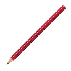 Grafitna olovka Faber-Castell Grip Jumbo B, crvena