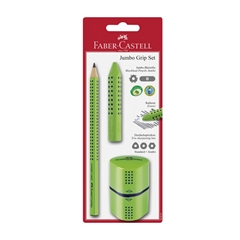 Komplet Faber-Castell Grip Jumbo, zelen