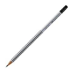 Grafitna olovka Faber-Castell Grip s gumicom, B
