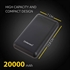 Prijenosna baterija (powerbank) Intenso XS20000, 20.000 mAh, crna