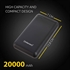 Prijenosna baterija (powerbank) Intenso XS20000, 20.000 mAh, crna