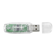 USB stick Intenso Rainbow, 32 GB, proziran