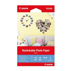 Foto papir Canon RP-101, restickable, 10 x 15 cm, 5 listova, 260 grama