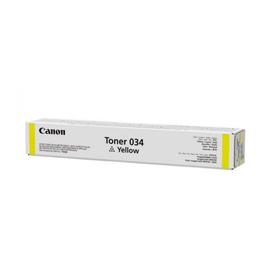 Toner Canon 034 Y (9451B001AA) (žuta), original