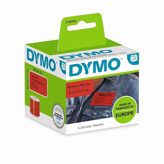 Naljepnice Dymo 2133399, 101 x 54 mm, original, crvene