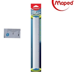 Ravnalo Maped, 30 cm, metalno