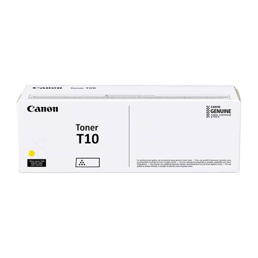 Toner Canon T10 (4563C001) (žuta), original