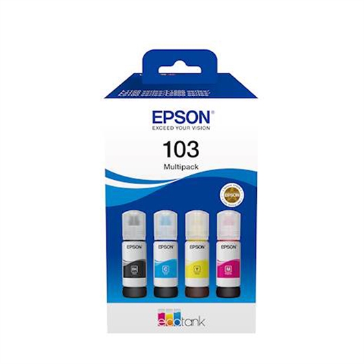 Komplet tinta za Epson 103 (C13T00S64A) (BK/C/M/Y), original