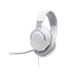 Slušalice JBL Qauntum 100, žičane, gaming, bijele
