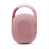 Prijenosni zvučnik JBL Clip 4, Bluetooth, ružičasti