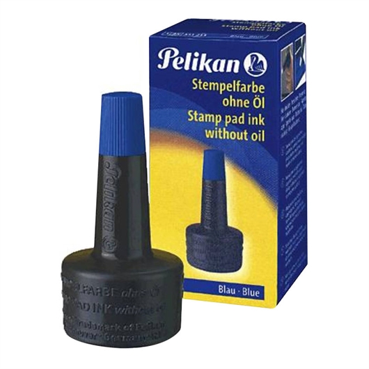Tinta za pečate Pelikan, plava