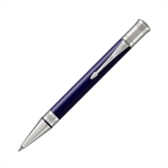 Kemijska olovka Parker Duofold Classic, plavo srebrna
