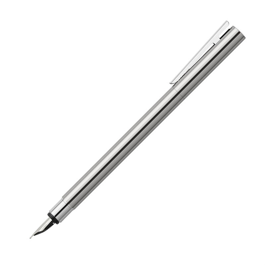 Nalivpero Faber-Castell Neo Slim SS M, srebrno