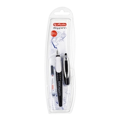 Nalivpero Herlitz My pen + patrona tinte, Black-White