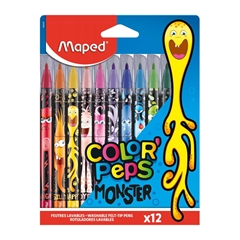 Flomasteri Maped Monster, 12 komada