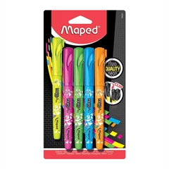 Marker Maped Fluo Pen, 5 komada