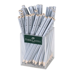 Grafitne olovke Faber-Castell Grip Jumbo, 72 komada, siva