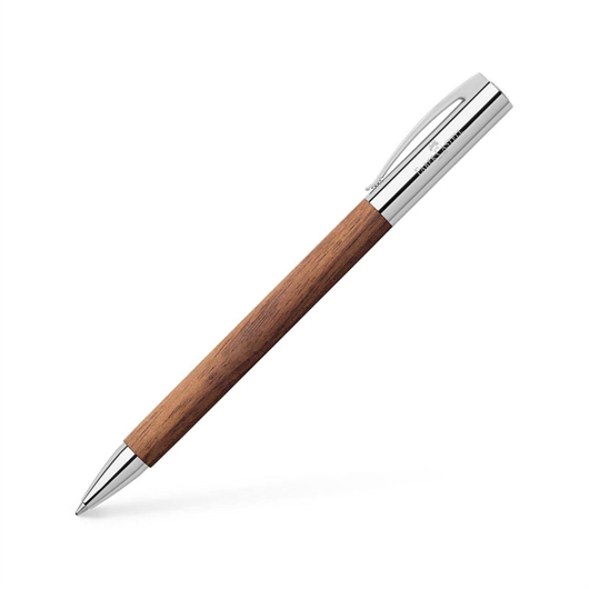 Kemijska olovka Faber-Castell Ambition Walnut Wood, smeđa