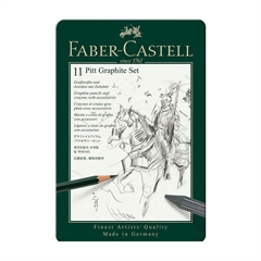 Komplet grafitnih olovki Faber-Castell Monochrome S