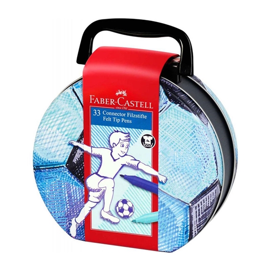 Flomasteri Faber-Castell, torbica, nogomet
