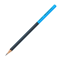 Grafitna olovka Faber-Castell Grip, HB, crno plava