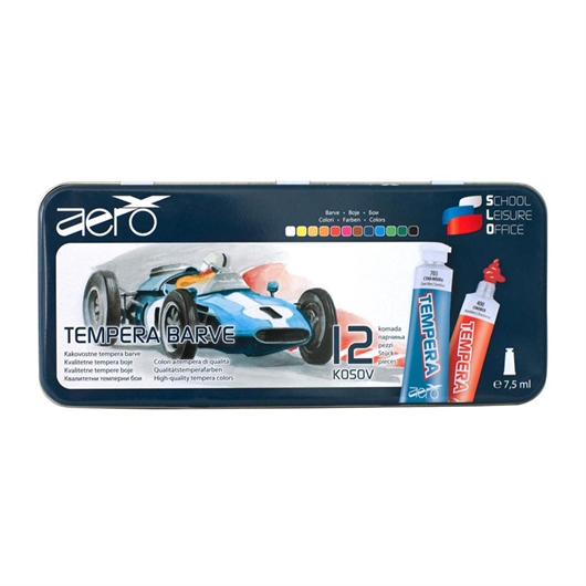 Tempera boje Aero Trkaći auto, 7,5 ml