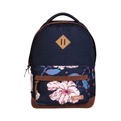 Školski ruksak Target Canvas Floral Blue
