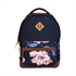 Školski ruksak Target Canvas Floral Blue