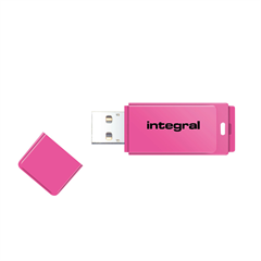USB stick Integral Neon, 8 GB, ružičasta