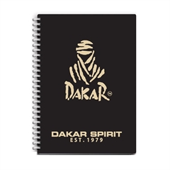 Bilježnica Dakar s spiralom, A6, 80 listova, crte