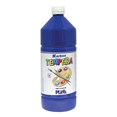 Tempera Karbon, plava, 1 L