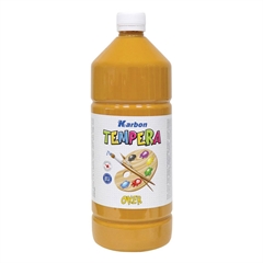 Tempera Karbon, oker, 1 L