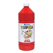 Tempera Karbon, crvena, 1 L