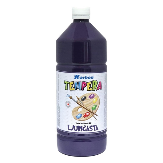 Tempera Karbon, ljubičasta, 1 L