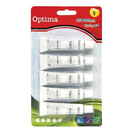 Tempere Optima, bijele, 12 ml