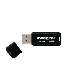 USB stick Integral Noir, 64 GB, crni