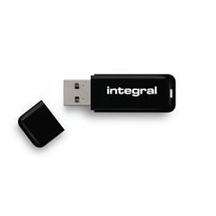 USB stick Integral Noir, 128 GB, crni