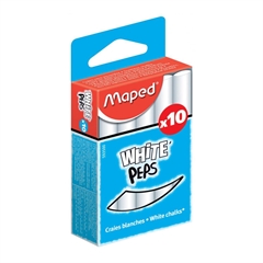 Kreda Maped White'Peps, bijela, 10 komada