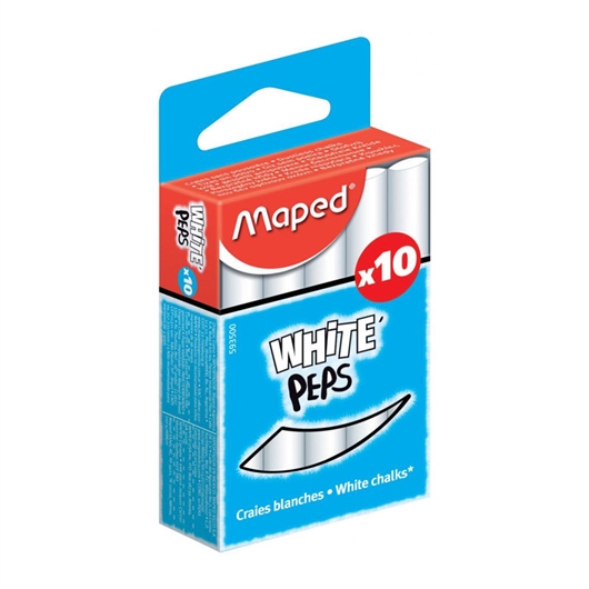 Kreda Maped White'Peps, bijela, 10 komada