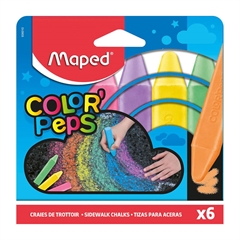 Krede Maped Color'Peps Jumbo, 6 komada