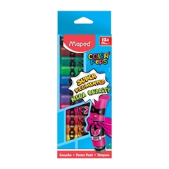 Tempera boje Maped Color'Peps, 12 komada 12 ml